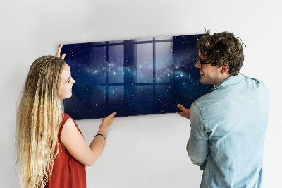 Magnetická psací tabule Magnetická tabule na fotky a poznámky