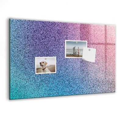 Magnetická psací tabule Barevná tabule na poznámky a fotografie