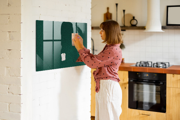 Magnetická psací tabule Nástěnka s poznámkami a fotografiemi
