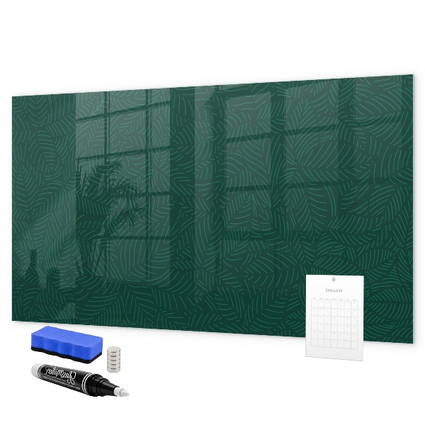 Magnetická psací tabule Nástěnka s poznámkami a fotografiemi