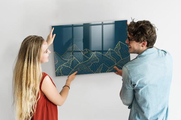 Magnetická psací tabule Moderní tabule na poznámky a fotografie