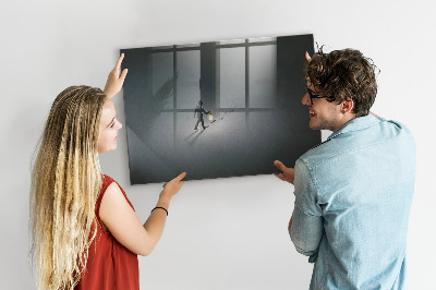 Magnetická psací tabule Magnetická tabule na fotky a poznámky