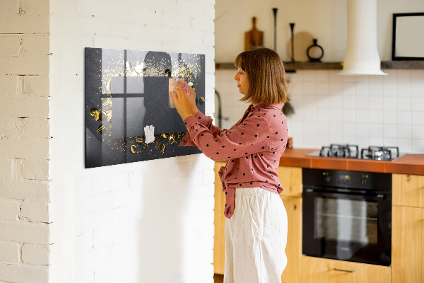 Magnetická psací tabule Kreativní nástěnka pro vystavení fotografií