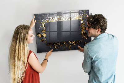Magnetická psací tabule Kreativní nástěnka pro vystavení fotografií