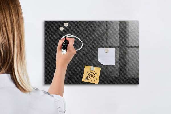 Magnetická psací tabule Nástěnka s poznámkami a fotografiemi