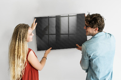 Magnetická psací tabule Nástěnka s poznámkami a fotografiemi
