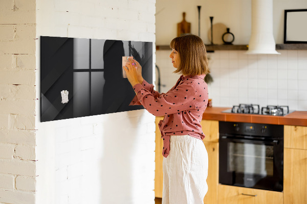 Popisovatelná magnetická tabule Nástěnka s magnety a fotografiemi