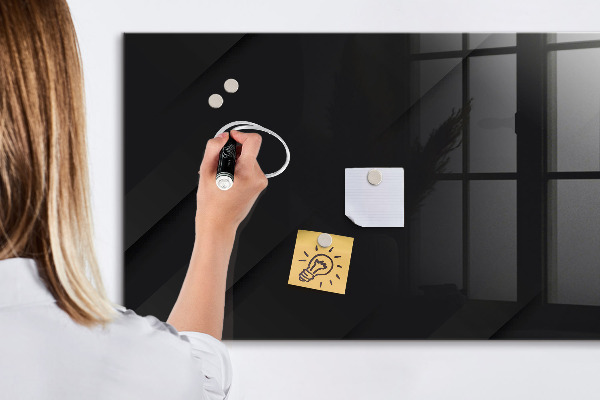 Popisovatelná magnetická tabule Nástěnka s magnety a fotografiemi