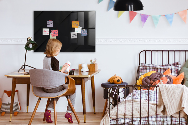 Popisovatelná magnetická tabule Nástěnka s magnety a fotografiemi