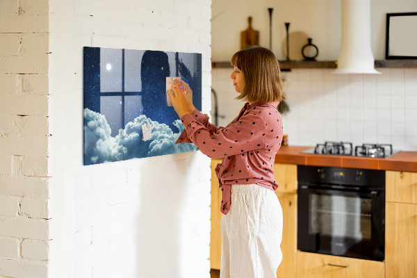 Magnetická psací tabule Nástěnka na poznámky a fotografie
