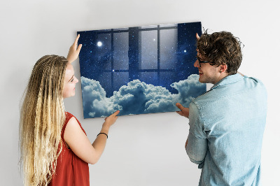 Magnetická psací tabule Nástěnka na poznámky a fotografie
