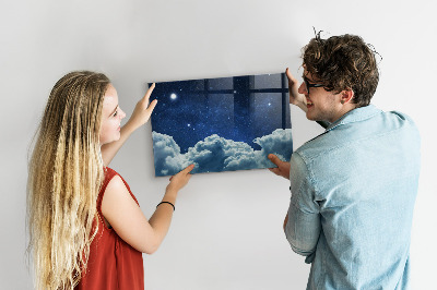 Magnetická psací tabule Nástěnka na poznámky a fotografie