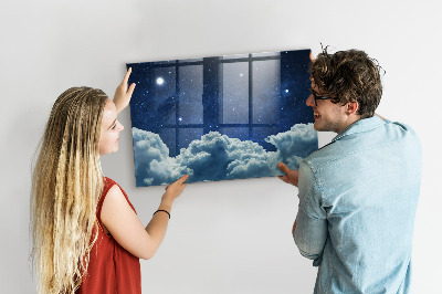 Magnetická psací tabule Nástěnka na poznámky a fotografie