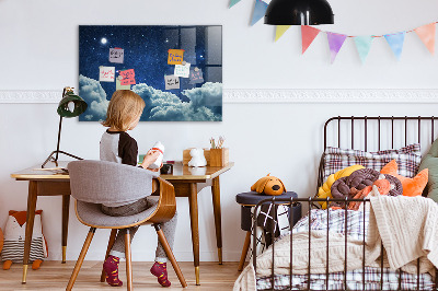 Magnetická psací tabule Nástěnka na poznámky a fotografie