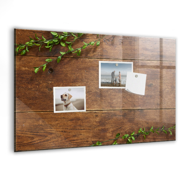 Magnetická psací tabule Stylová deska na poznámky a fotografie