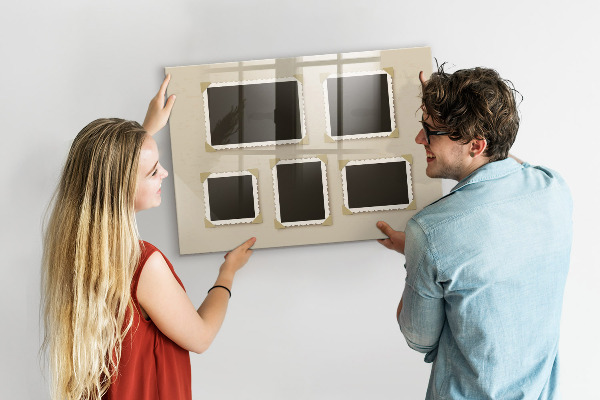 Magnetická psací tabule Kreativní prostor pro rodinné vzpomínky