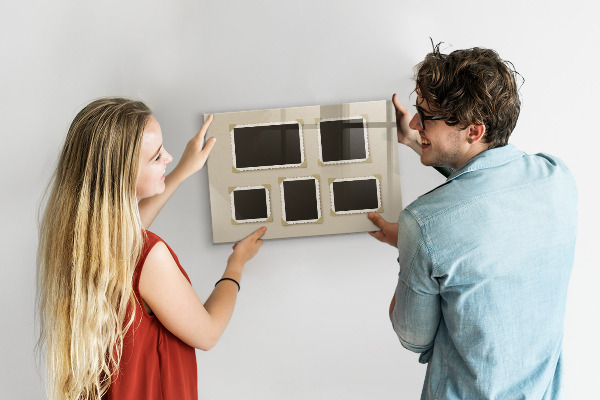 Magnetická psací tabule Kreativní prostor pro rodinné vzpomínky