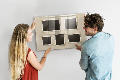 Magnetická psací tabule Kreativní prostor pro rodinné vzpomínky