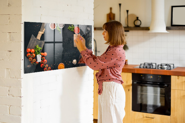 Magnetická psací tabule Kuchyňské inspirace s osobními vzpomínkami