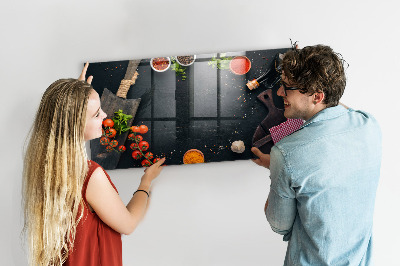 Magnetická psací tabule Kuchyňské inspirace s osobními vzpomínkami