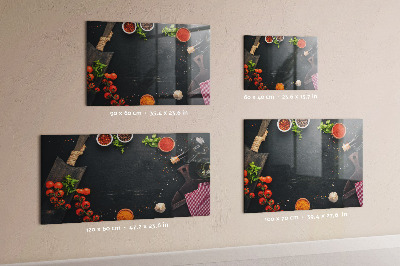 Magnetická psací tabule Kuchyňské inspirace s osobními vzpomínkami