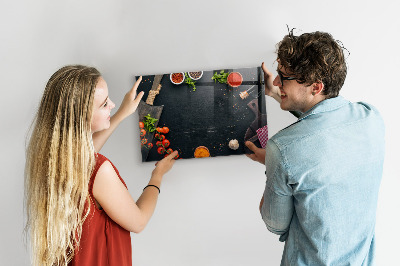 Magnetická psací tabule Kuchyňské inspirace s osobními vzpomínkami