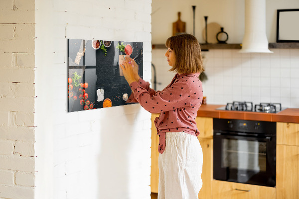 Magnetická psací tabule Kuchyňské inspirace s osobními vzpomínkami