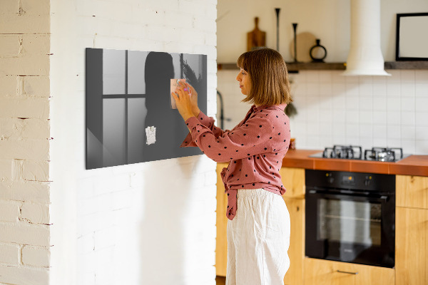 Popisovatelná magnetická tabule Praktická deska na poznámky a fotografie