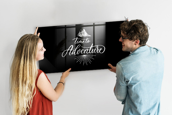 Magnetická psací tabule Čas na osobní fotografické dobrodružství