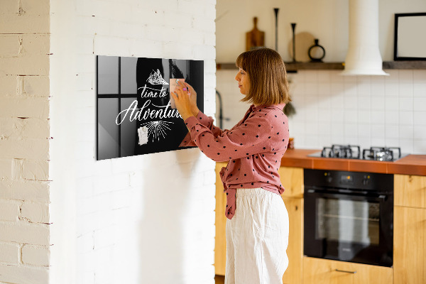 Magnetická psací tabule Čas na osobní fotografické dobrodružství
