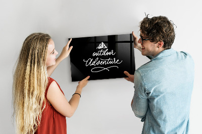 Popisovatelná magnetická tabule Venkovní dobrodružství