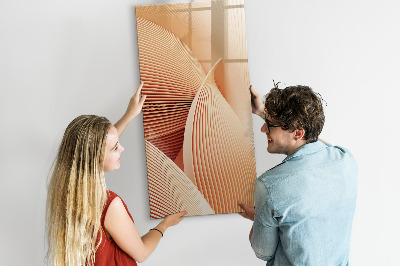 Popisovatelná magnetická tabule Moderní tabule na poznámky a fotografie
