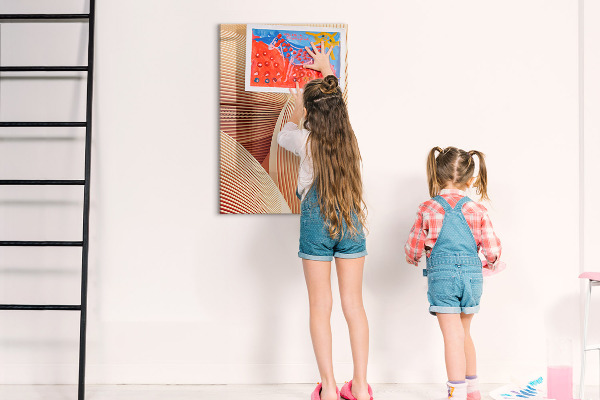 Popisovatelná magnetická tabule Moderní tabule na poznámky a fotografie