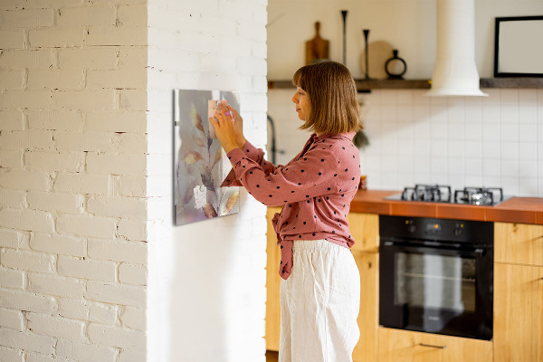 Magnetická psací tabule Kreativní nástěnka pro vystavení fotografií