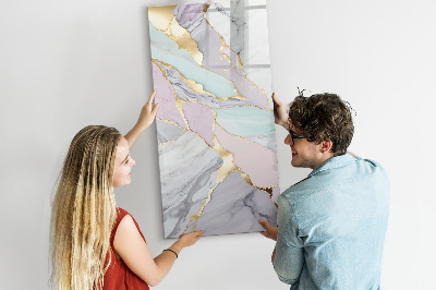 Magnetická psací tabule Stylová deska na poznámky a fotografie
