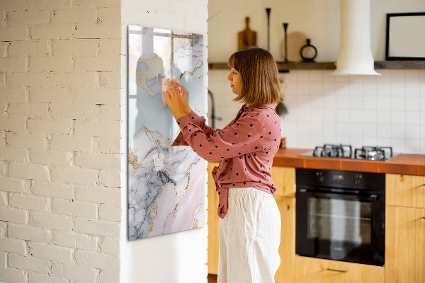 Popisovatelná magnetická tabule Stylová deska na poznámky a fotografie