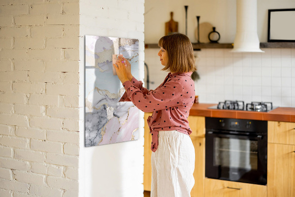 Popisovatelná magnetická tabule Stylová deska na poznámky a fotografie