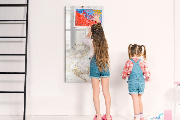 Popisovatelná magnetická tabule Stylová mramorová fototapeta