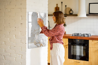 Popisovatelná magnetická tabule Stylová mramorová fototapeta