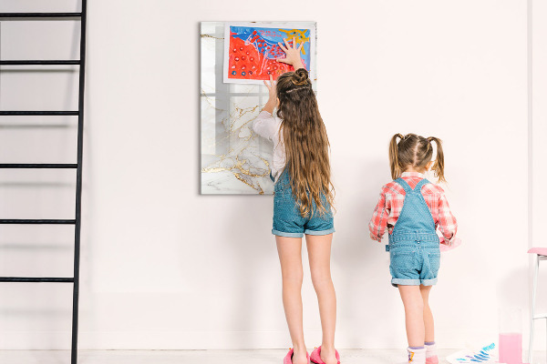 Popisovatelná magnetická tabule Stylová mramorová fototapeta