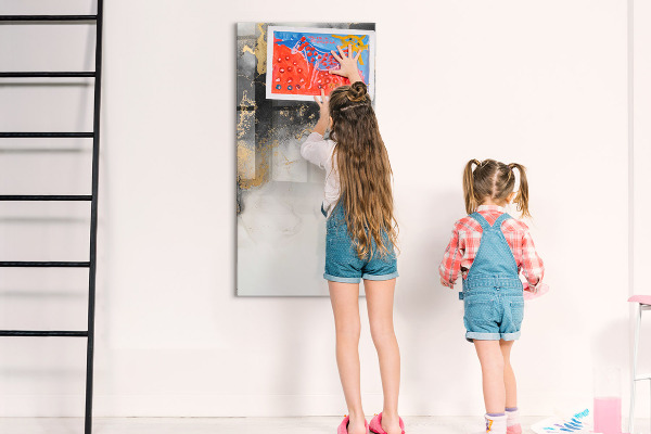 Popisovatelná magnetická tabule Moderní tabule na poznámky a fotografie