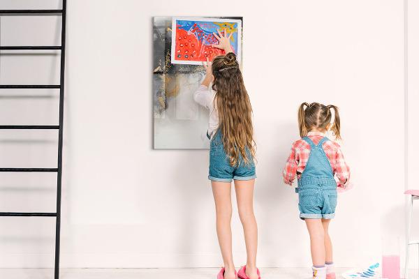 Popisovatelná magnetická tabule Moderní tabule na poznámky a fotografie