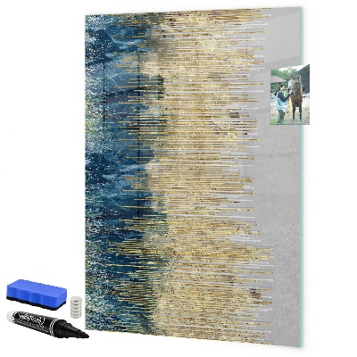 Magnetická psací tabule Moderní tabule na fotky a poznámky