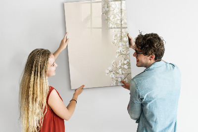 Magnetická psací tabule Kreativní tabule na vzpomínky a poznámky
