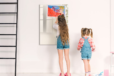 Magnetická psací tabule Kreativní tabule na vzpomínky a poznámky