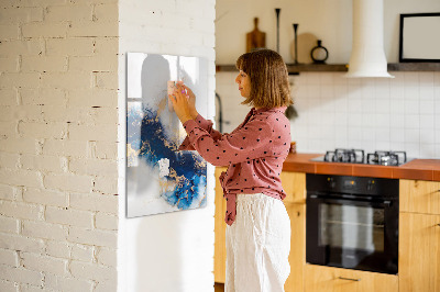 Popisovatelná magnetická tabule Stylová deska na poznámky a fotografie