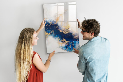 Popisovatelná magnetická tabule Stylová deska na poznámky a fotografie