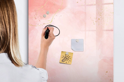 Magnetická psací tabule Pastelová deska na fotografie a poznámky