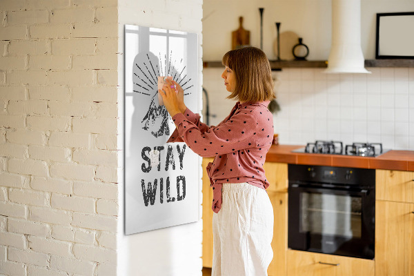 Popisovatelná magnetická tabule Kreativní prostor pro vzpomínky a fotografie