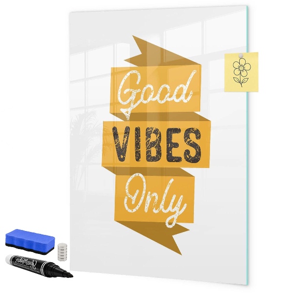 Popisovatelná magnetická tabule Kreativní tabule na fotky a poznámky